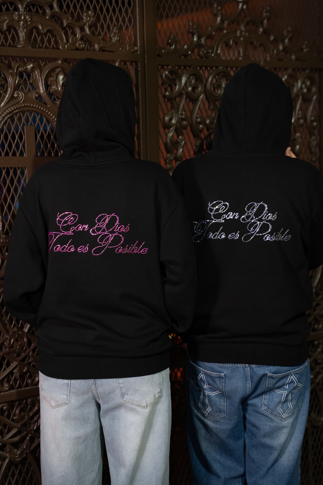 "Con Dios Todo es Posible" Pink