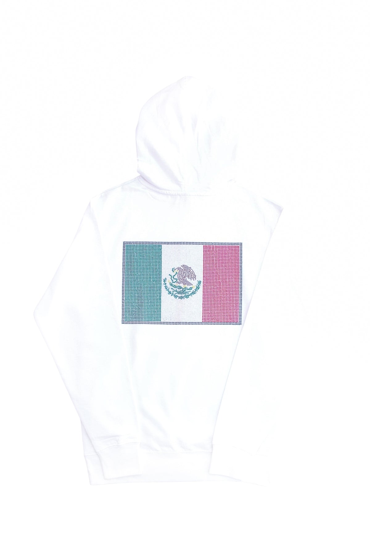 México Rhinestone Hoodie