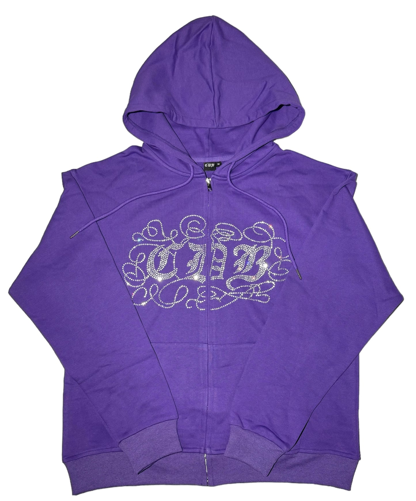 Purple Cross Zip Ups