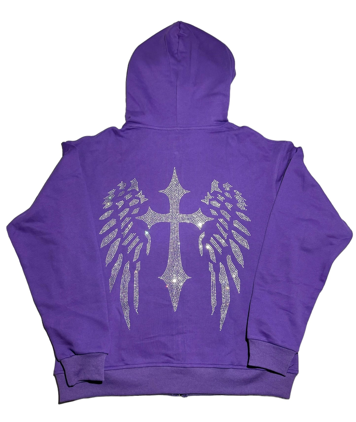 Purple Cross Zip Ups