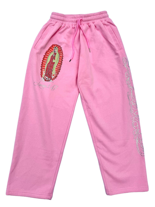 Virgencita Sweatpants Pink