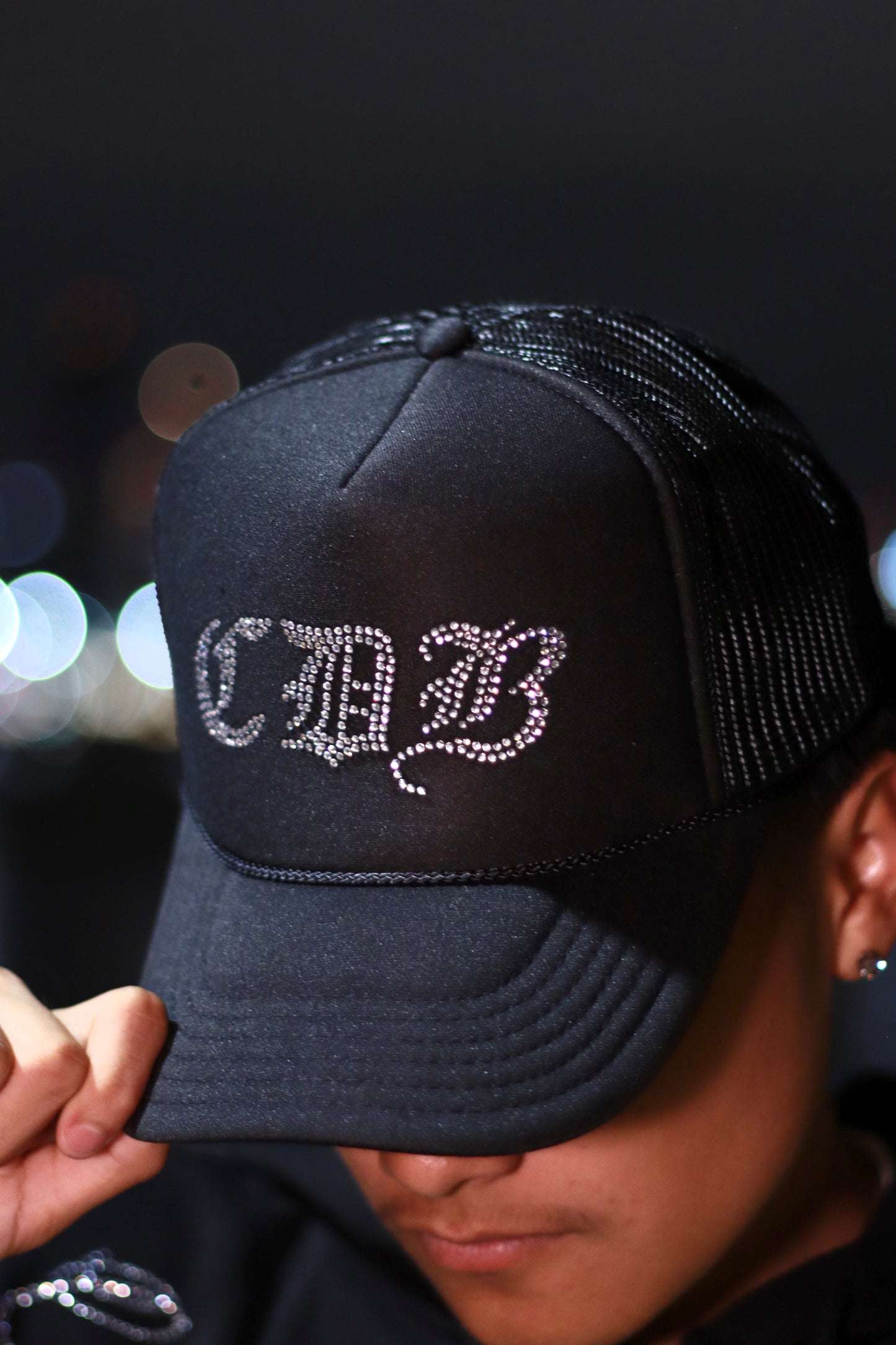 CDB Rhinestone Hat