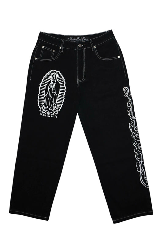 Virgencita Jeans Black