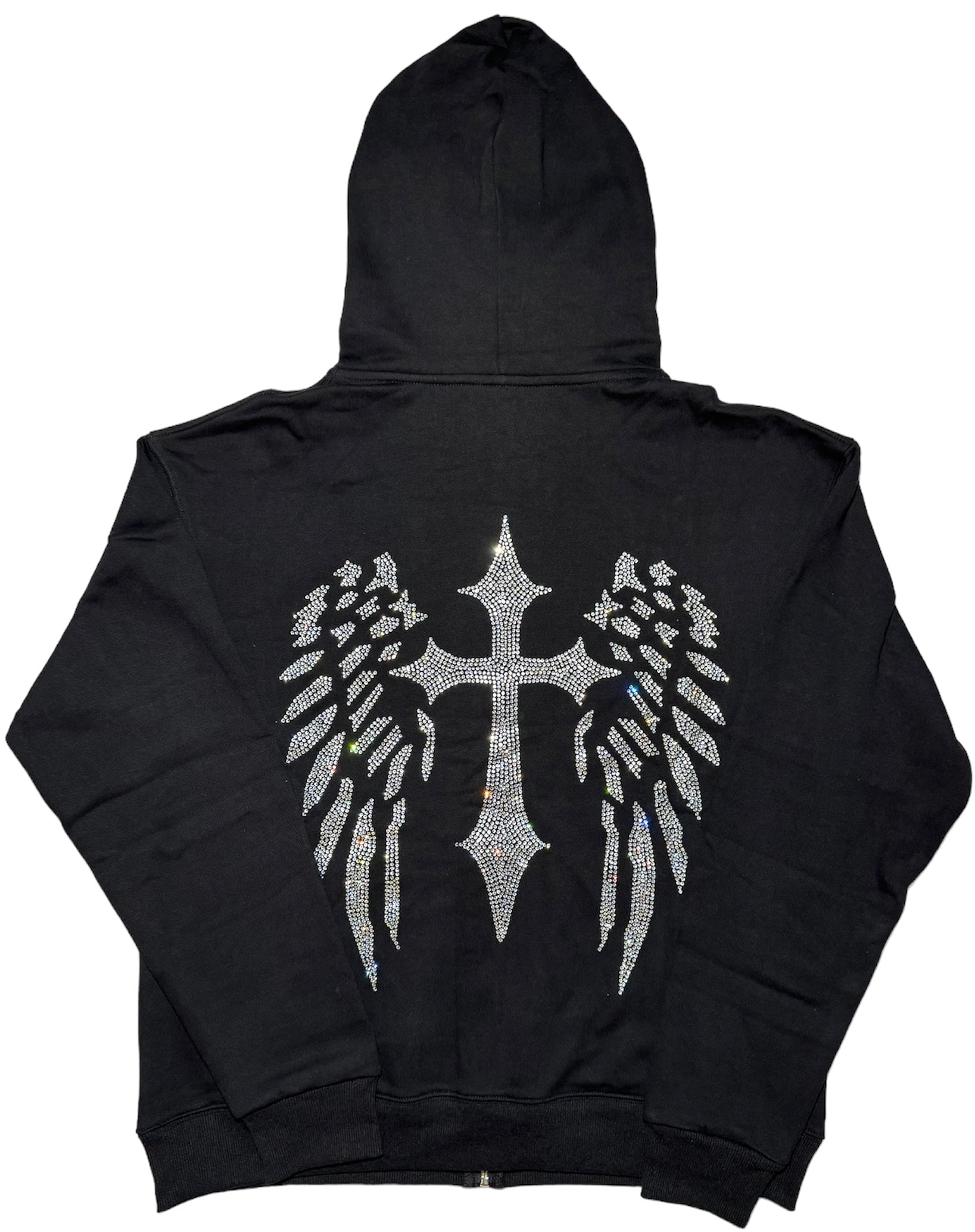 Cross Zip Ups Black – Chase da Bag Clothing