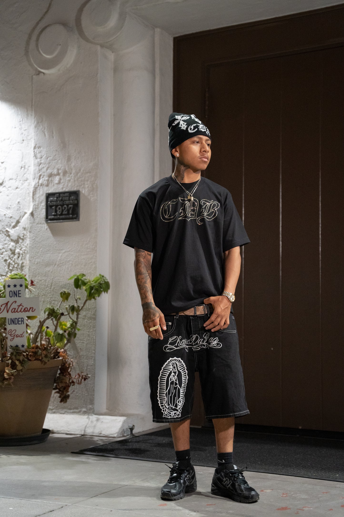 Virgencita Jorts Black