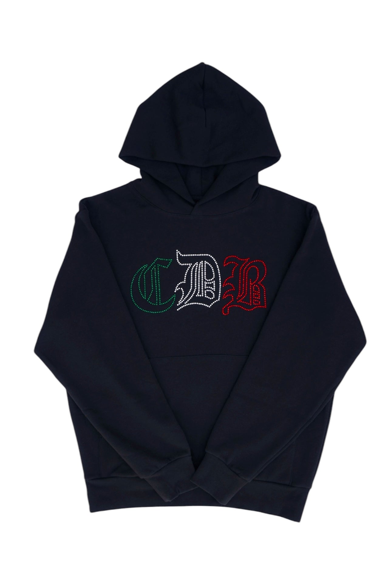 Mexico Rhinestone Hoodies – Chase da Bag Clothing