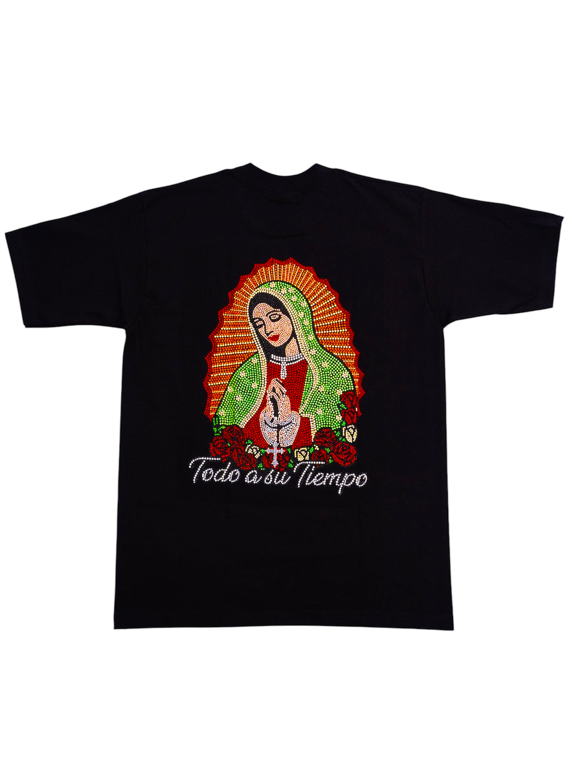 Todo a su Tiempo Virgencita Rhinestone T-Shirt