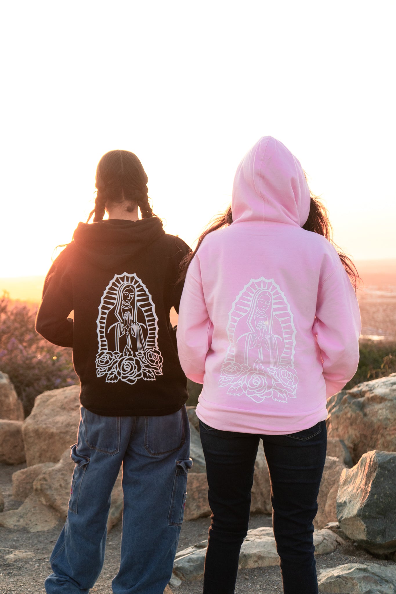 Sudaderas con Capucha de la Virgencita de Guadalupe