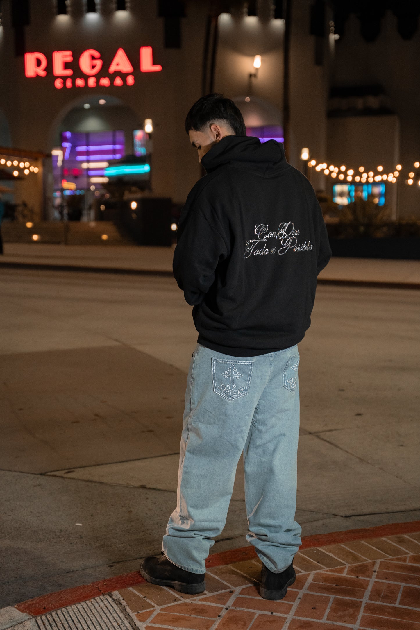 Virgencita Rosary Jeans