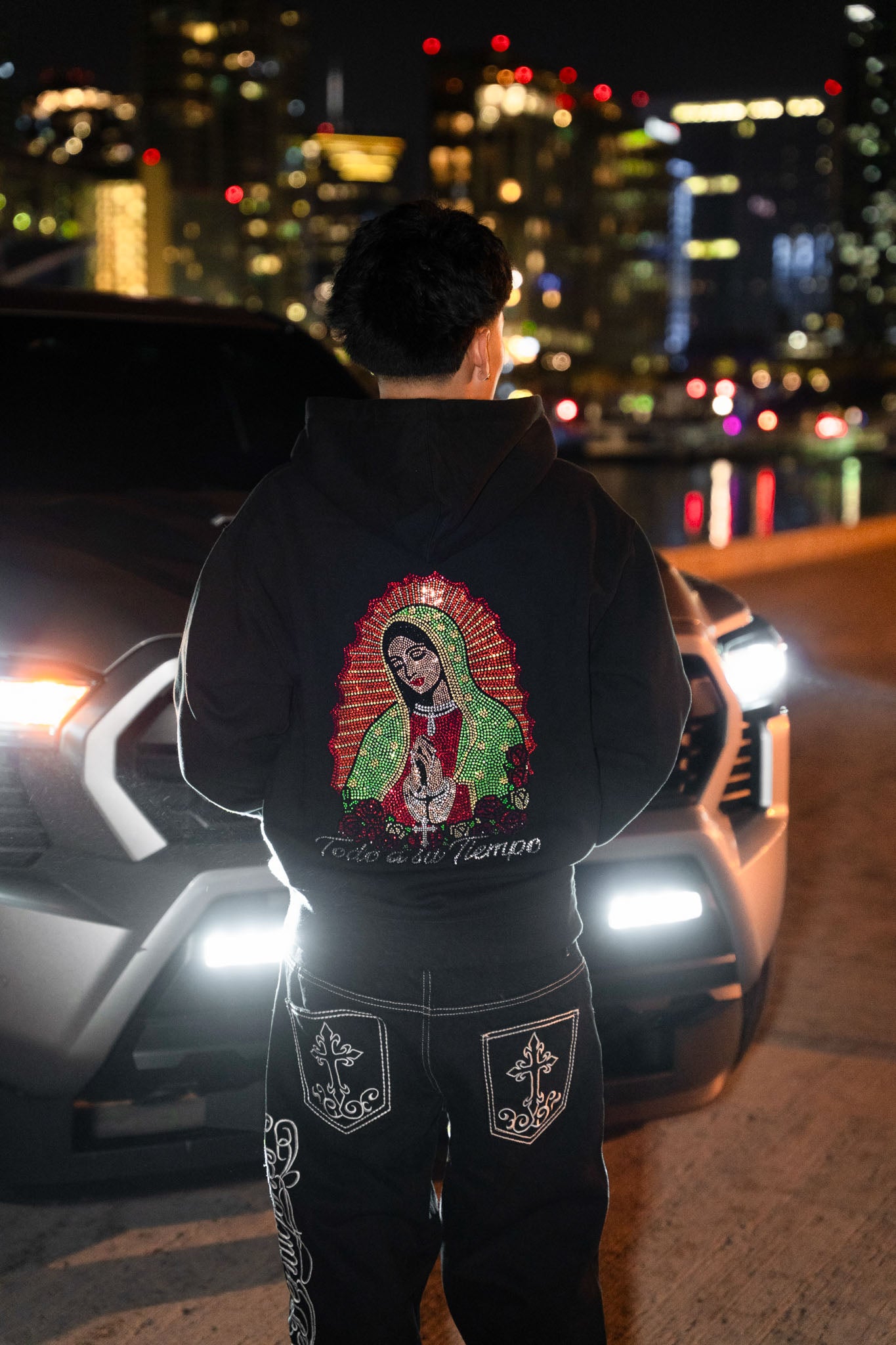 “Todo a su Tiempo” Virgencita Hoodies
